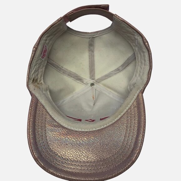 Capelli New York Pink Metallic Kitty Cat Hat Adjustable - Picture 6 of 8